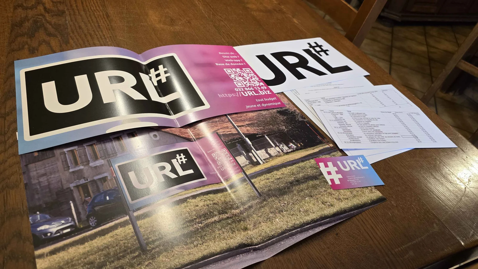 URL# — Identité d'agence web