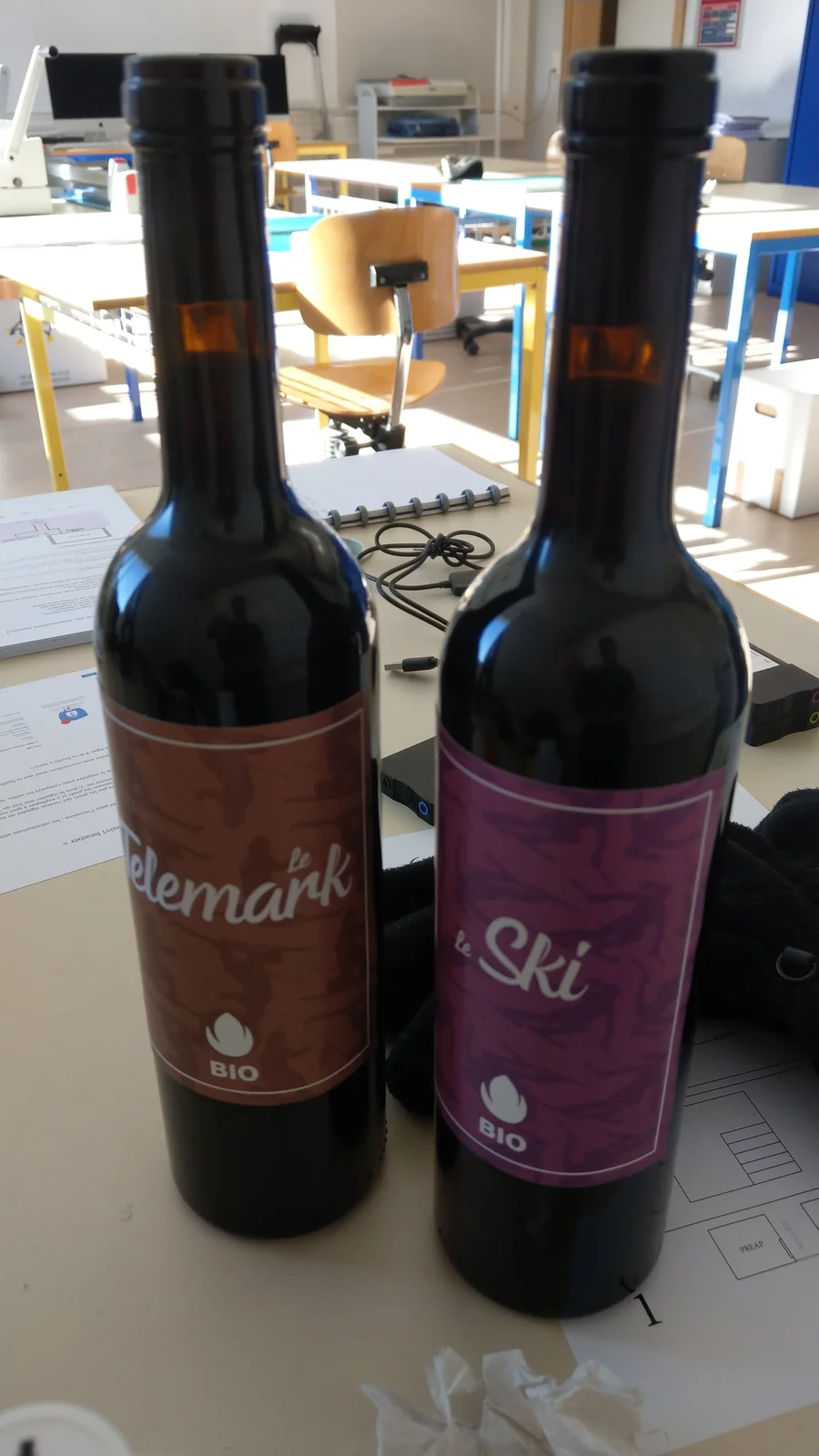 Telemark & Ski — Étiquettes